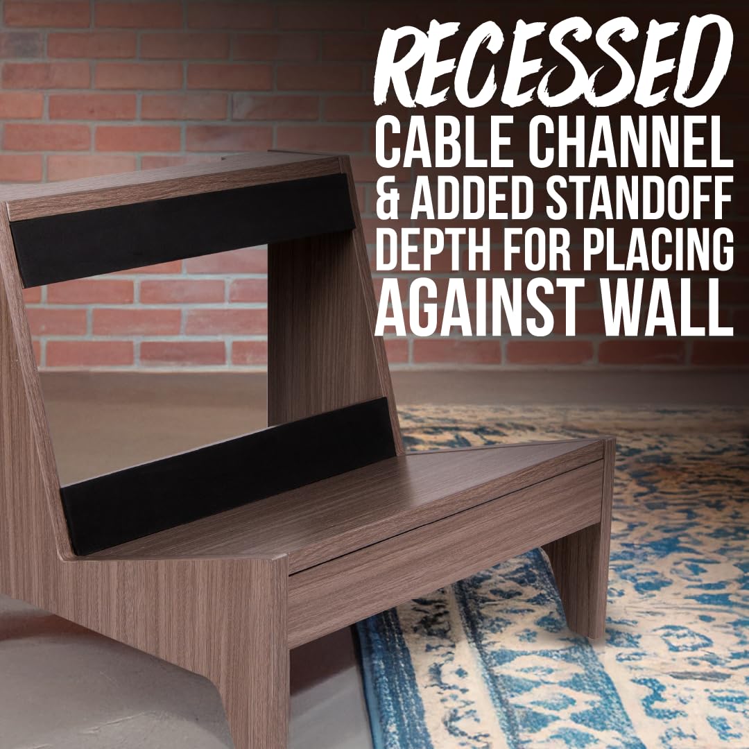 Gator Frameworks Elite Series Large Wooden Combo Guitar Amp Stand in Natural Maple Finish (GFW-ELITEGTRAMPLG-MPL)